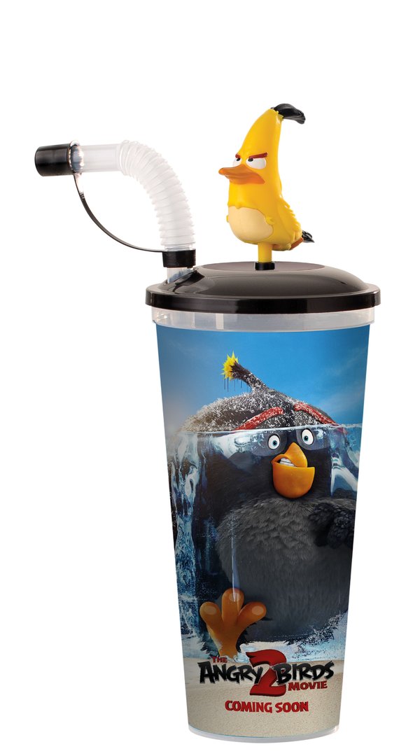 "Angry Birds 2" Getränkebecher 0,5l mit Sammelfigur